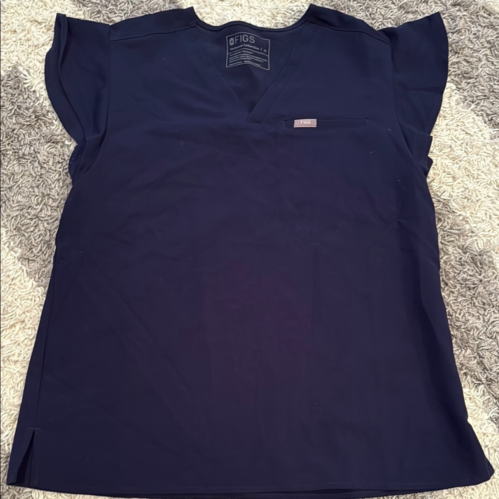 FIGS Women's Navy Top